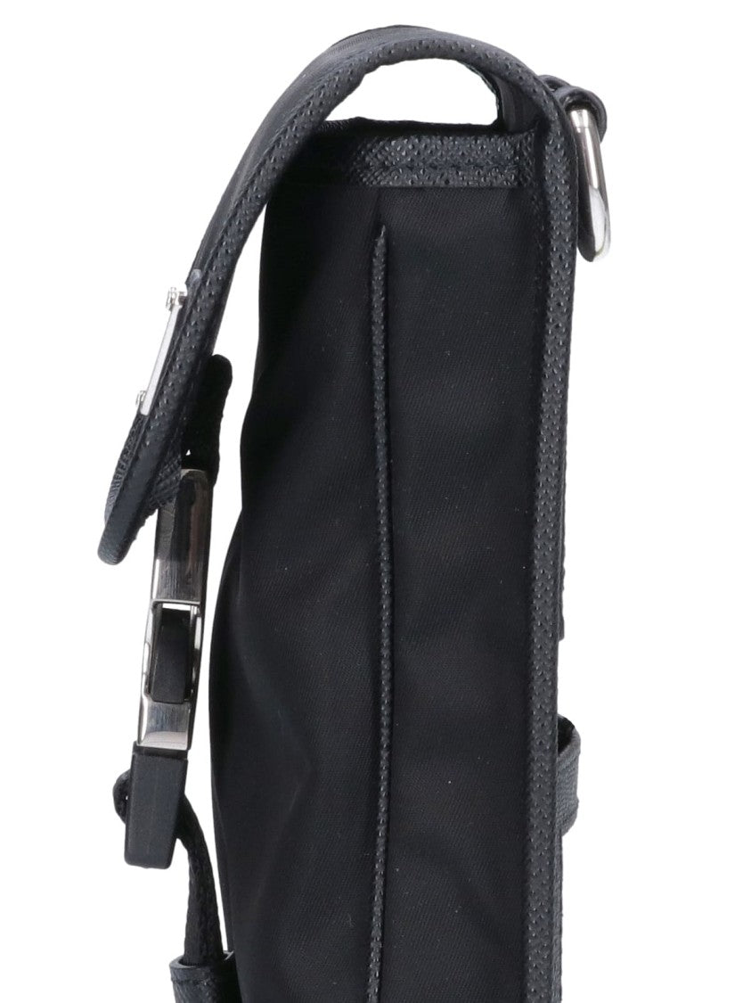 Prada Logo Smartphone Holder – Black