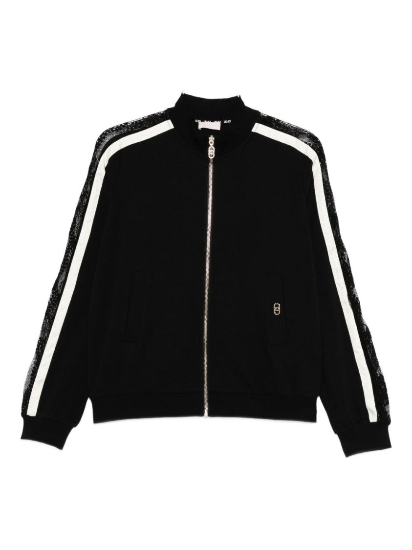 Liu Jo Chic Black And White Sweatshirt