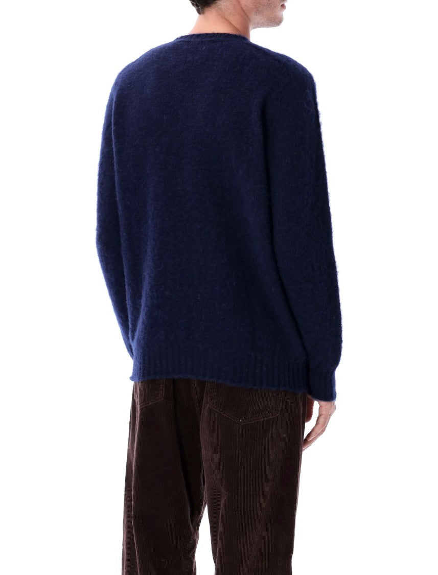 Howlin ’ Shaggy Bear Wool Crewneck Sweater