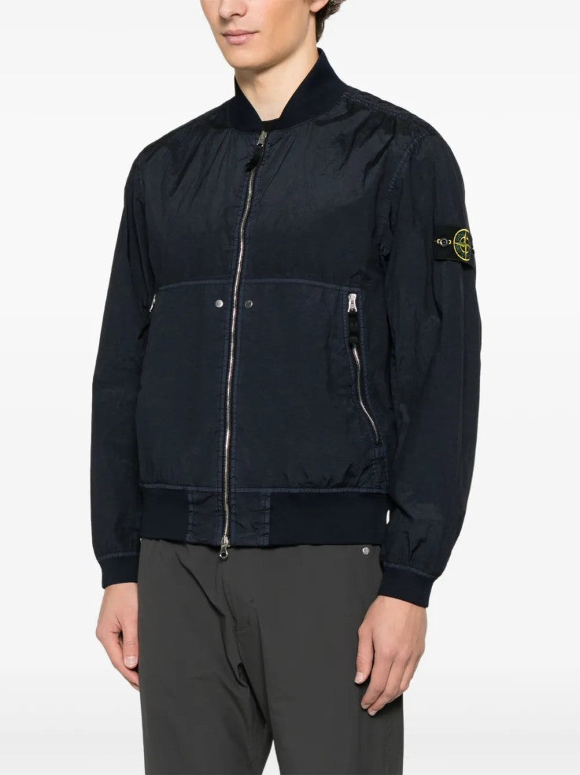 Stone Island Compass-Badge Bomber Jacket