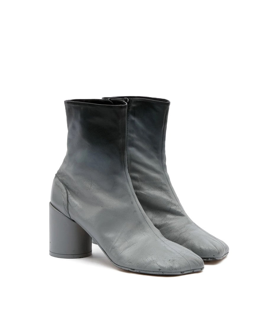 Mm6 By Maison Margiela Black/Castelrock Ankle Boot