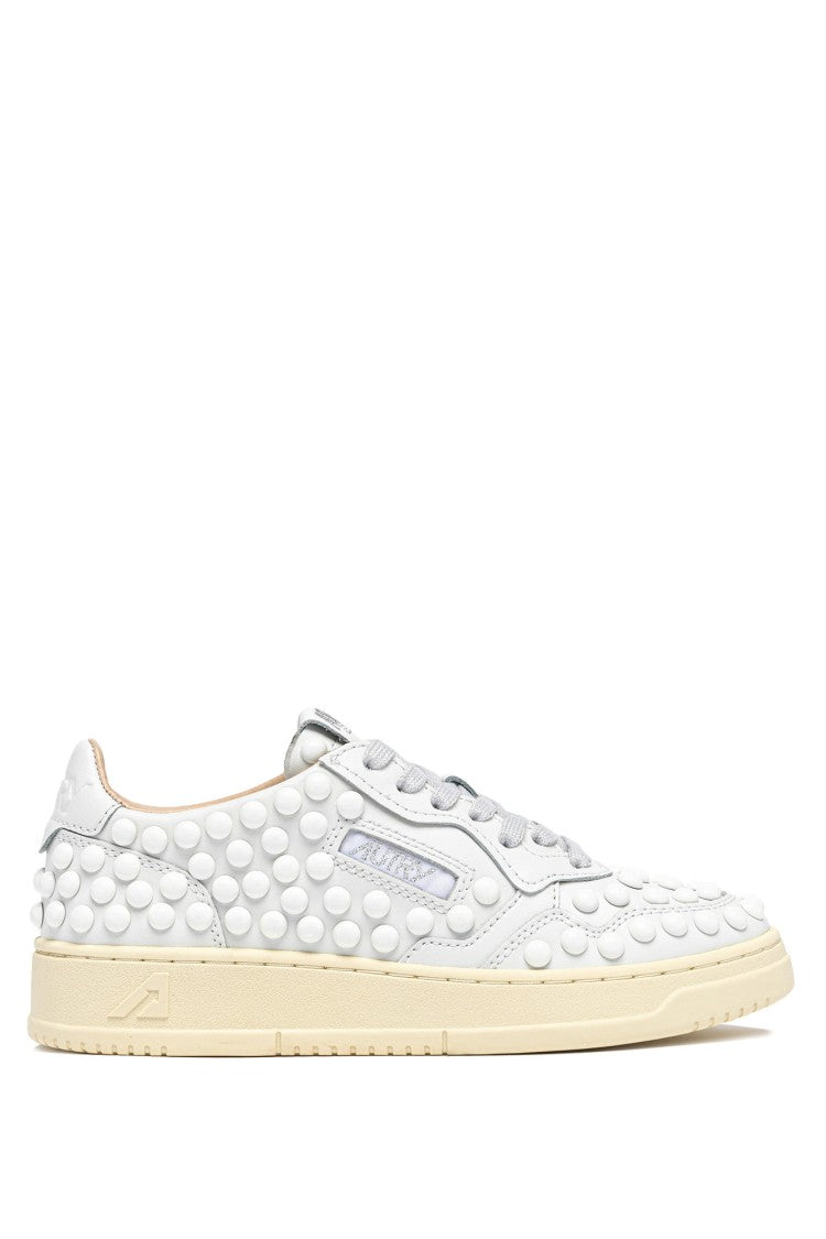 Autry White Medalist Spheres Sneakers