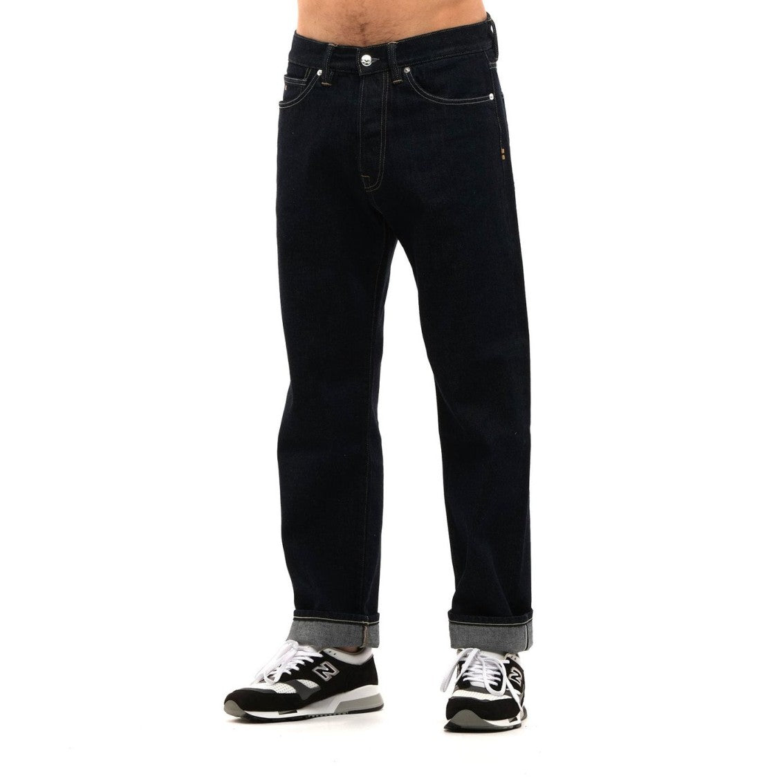 Nine In The Morning Dark Wash Denim Jeans