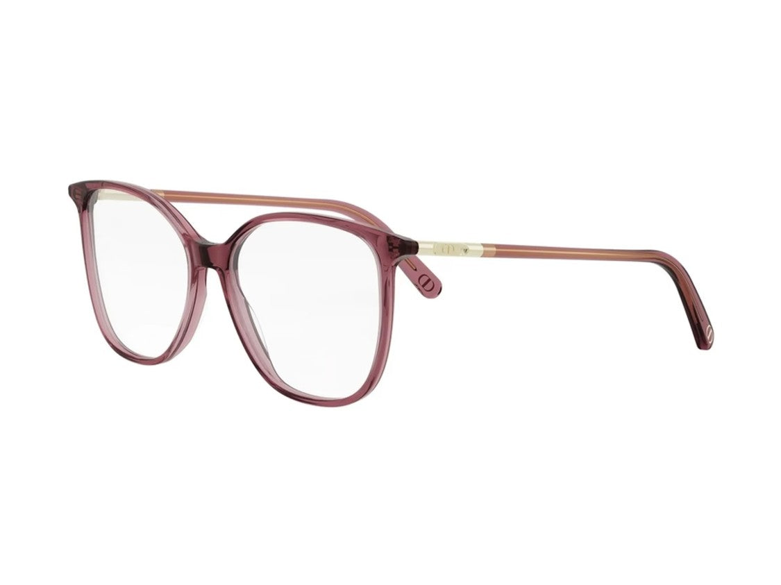 Dior Plum Cd50113i Square Acetate Eyeglasses
