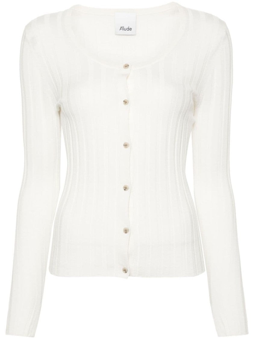 Allude Wool Cardigan