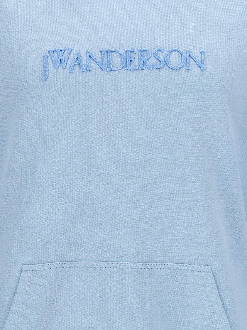 J. W. Anderson Tone-On-Tone Embroidered Cotton Hoodie