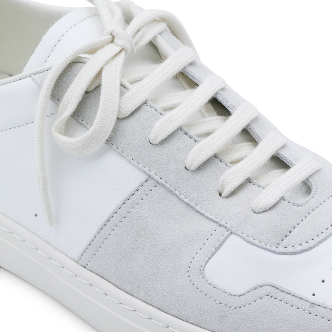 Common Projects White Minimalist Low-Top Sneakers