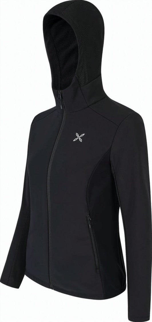 Montura Fitted Hooded Jacket With Zippered Pockets And Minimalist Branding