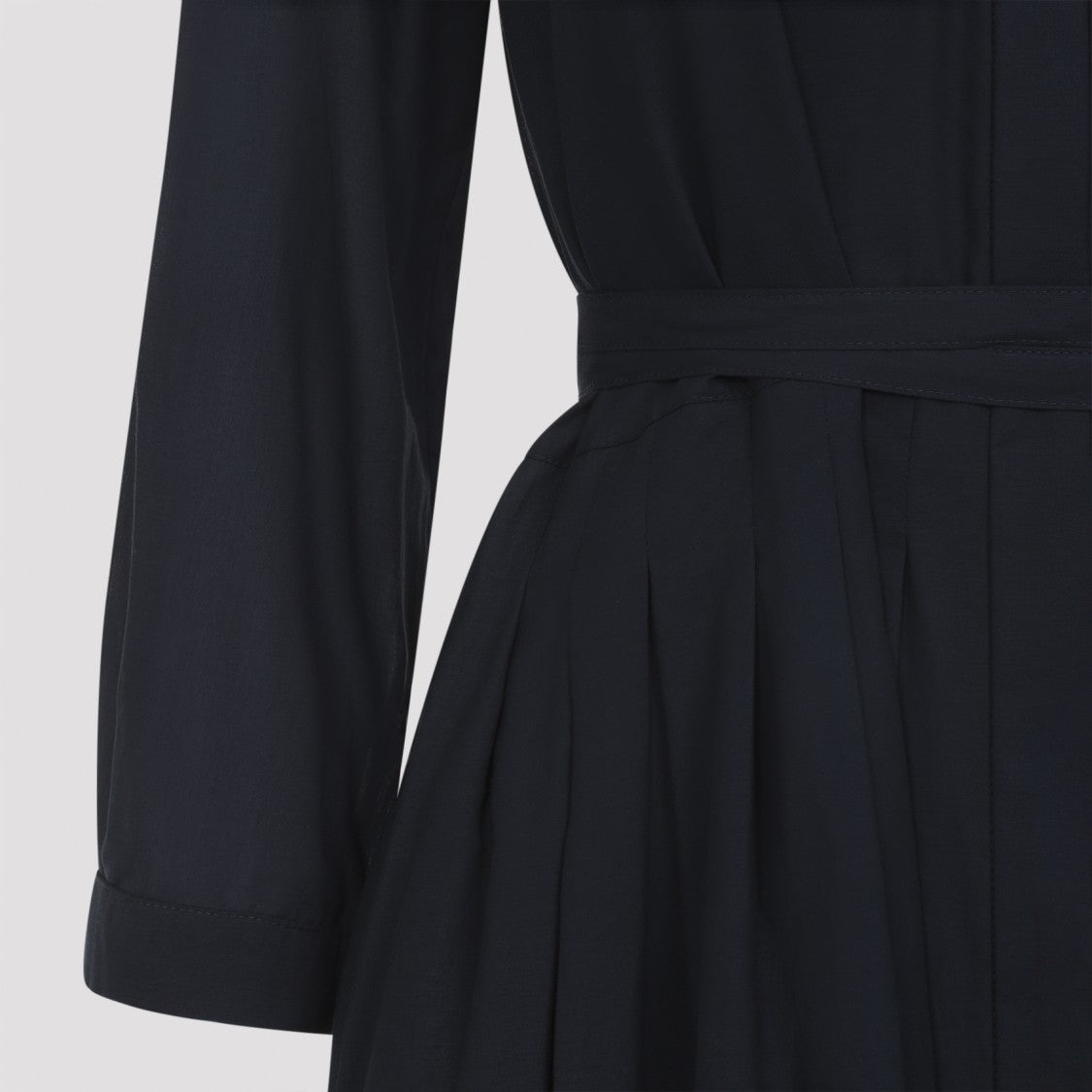 Max Mara Blue Cotton Dress