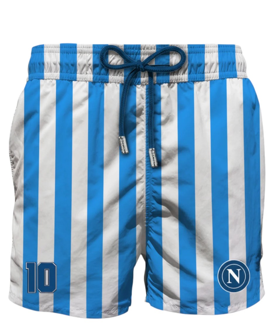 Mc2 Saint Barth Light Blue Gustavia Classic Swim Shorts