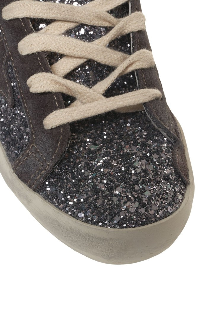 Golden Goose Glitterate 'Super-Star' Sneakers