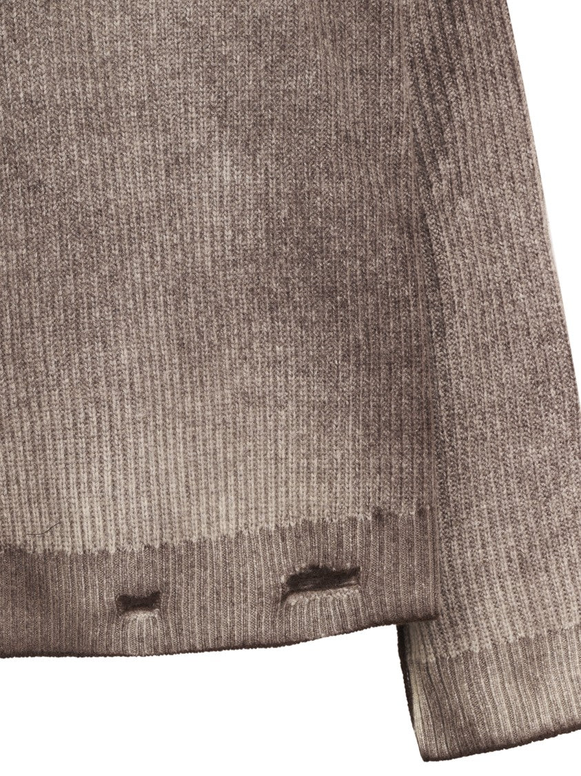 Represent Reversible Fade-Out Knit Sweater