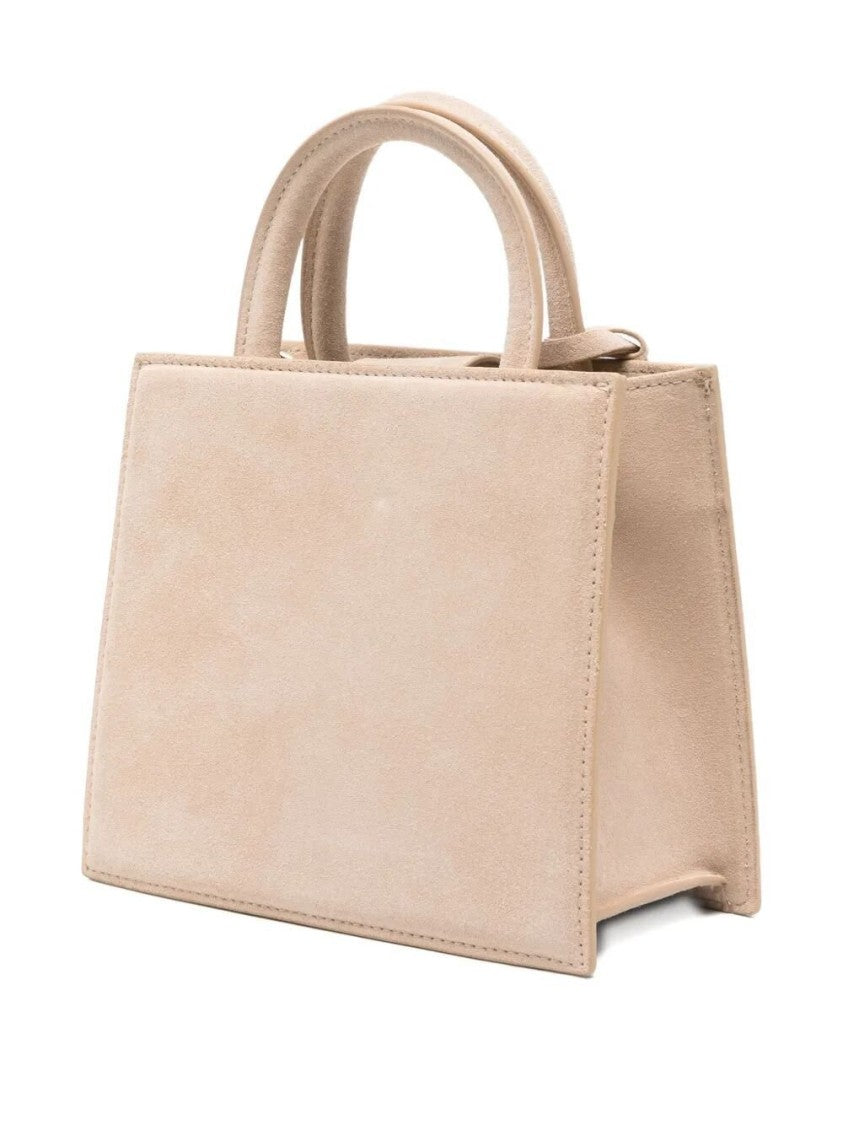 Mc2 Saint Barth Shop Bag Mini Beige Women’S Bag
