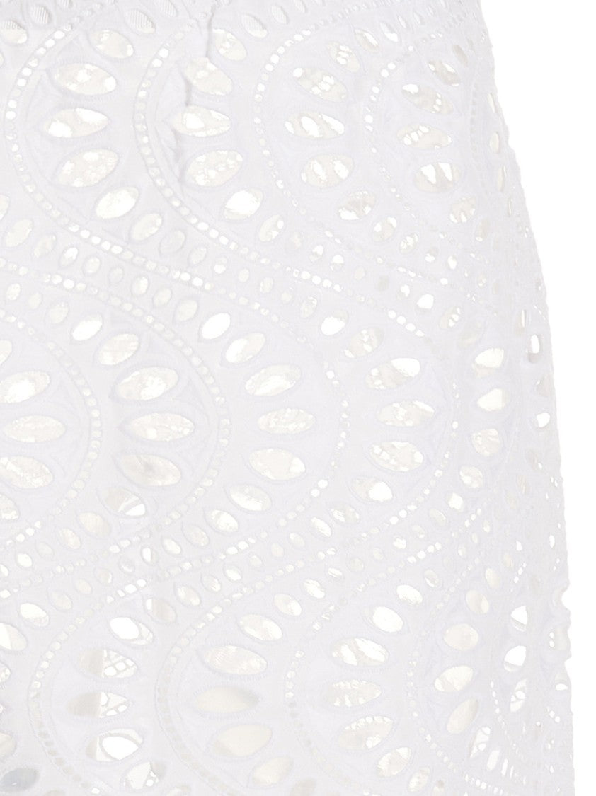 Giambattista Valli Long Cotton Skirt