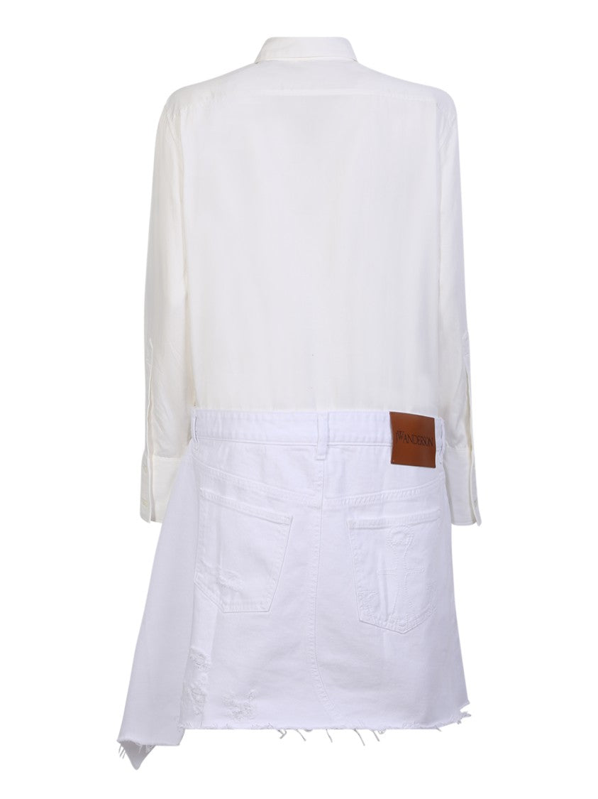 J. W. Anderson White Shirt Dress