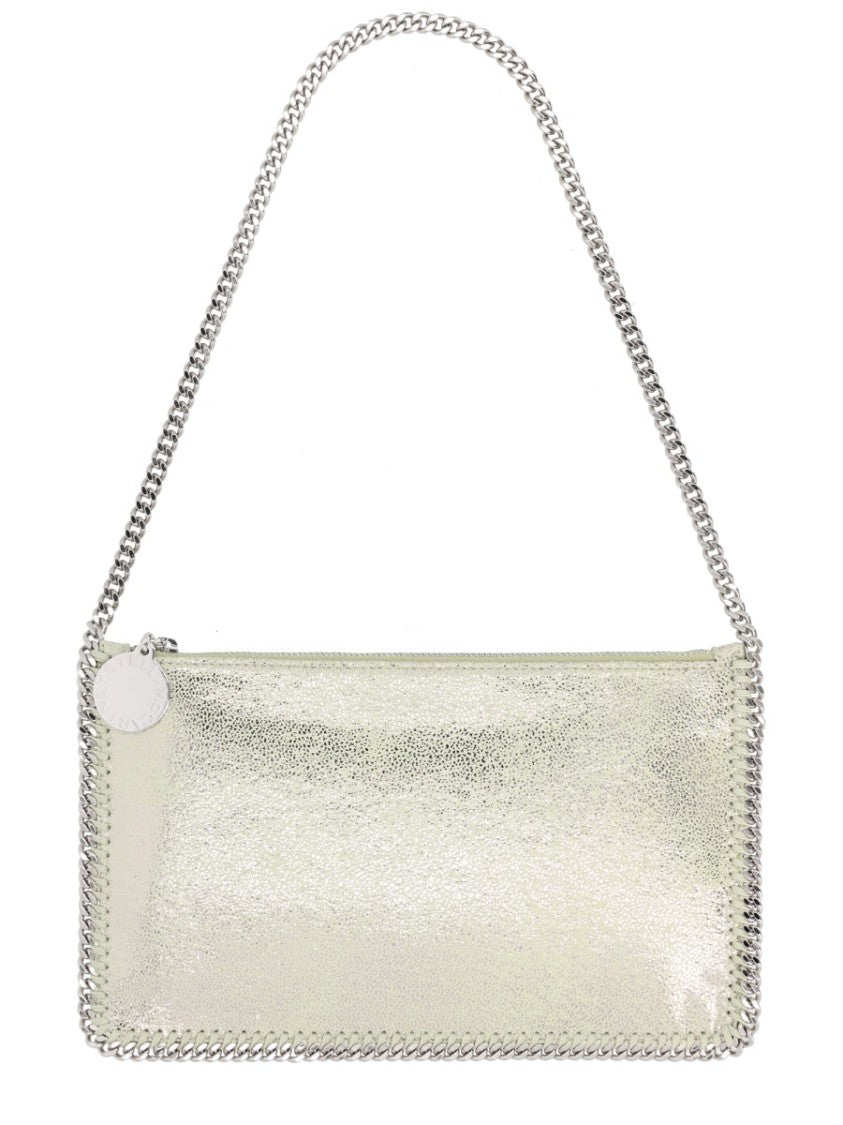 Stella Mccartney Falabella Metallic Shimmering Shoulder Bag