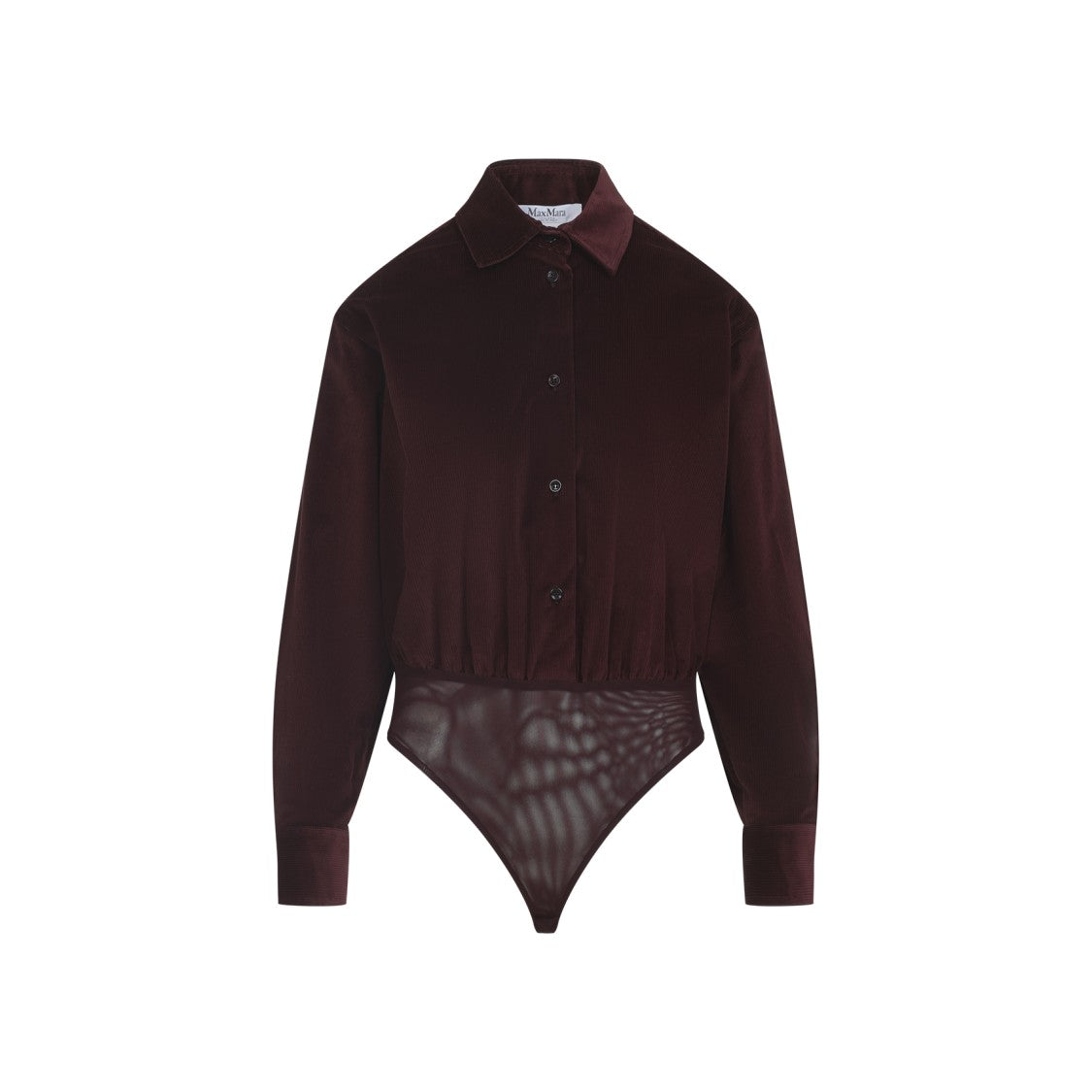 Max Mara Fertile Red Cotton Shirt