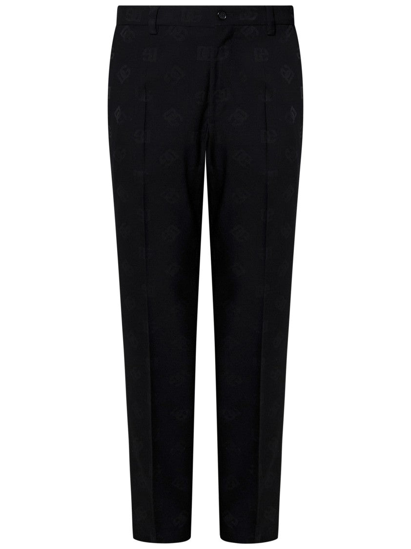Dolce & Gabbana Tailored Black Trousers