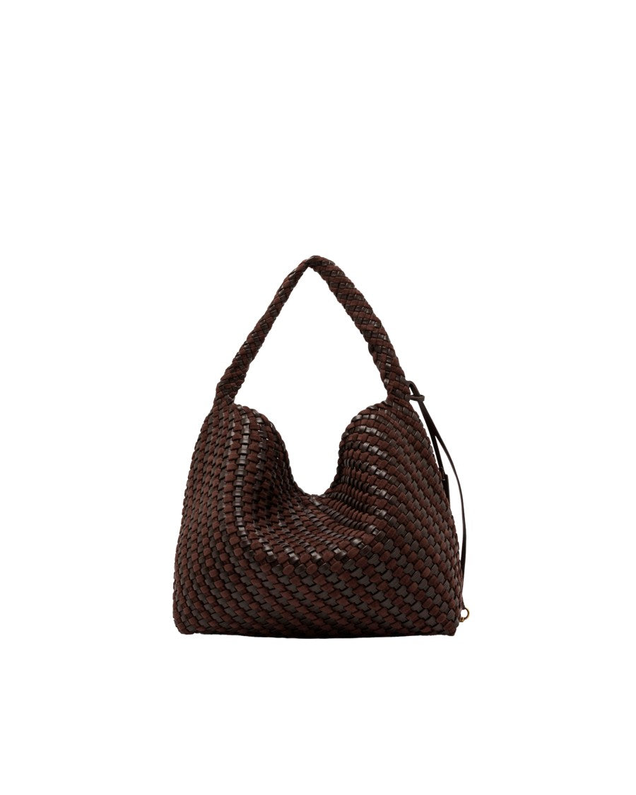 Gianni Chiarini Aurelie Woven Leather Shoulder Bag