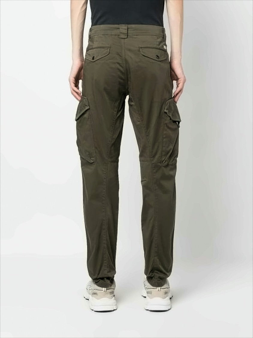 C.P. Company Utilitarian Straight Pants With Cargo Pockets