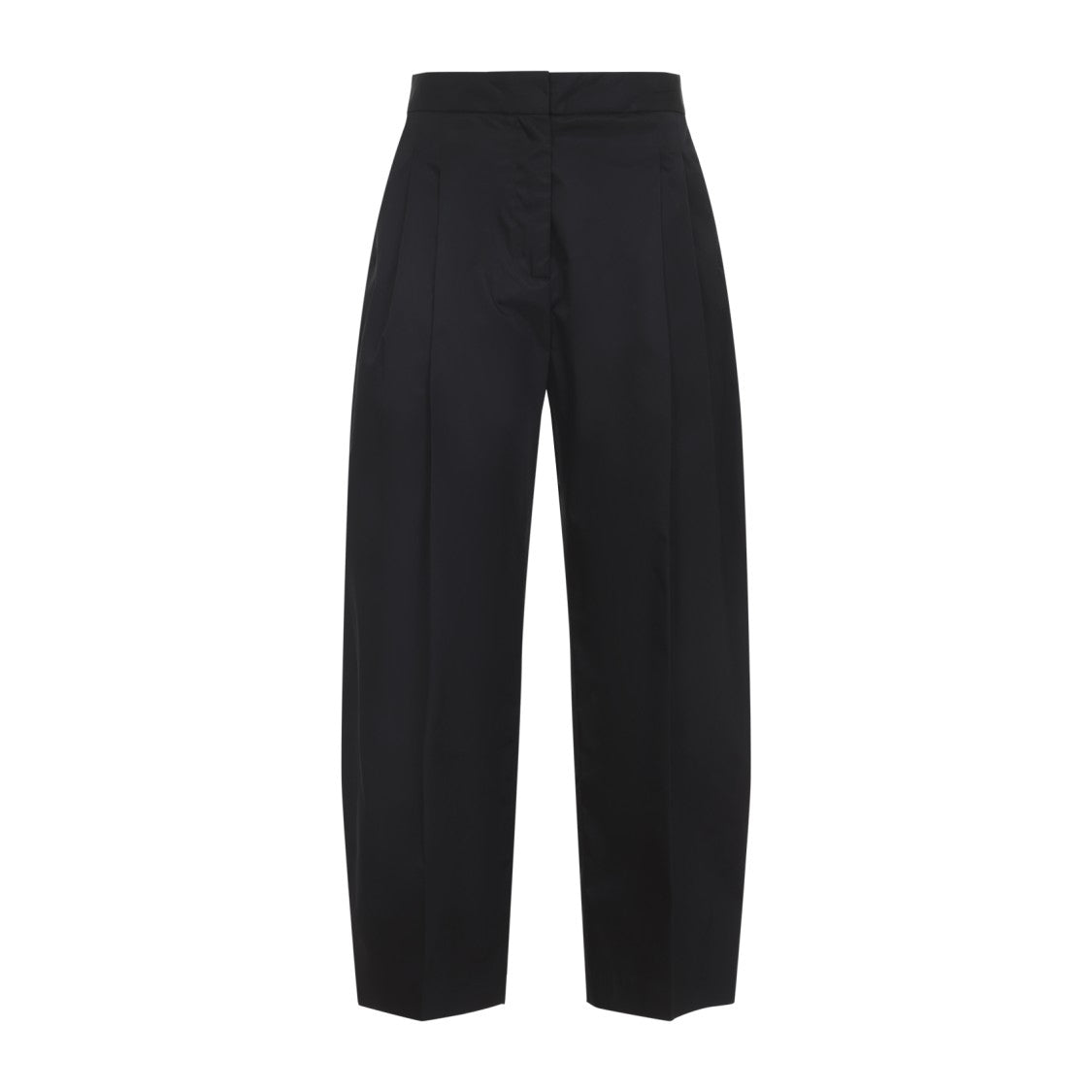 Alaïa Refined Black Merino Wool Tailored Pants