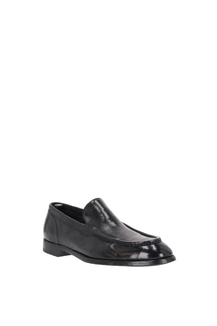 Officine Creative Sound 005 Handcrafted Unlined Leather Loafers