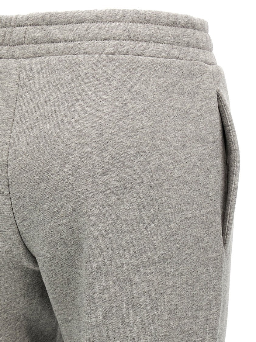 The Attico Embossed Logo Joggers In Soft American Fleece