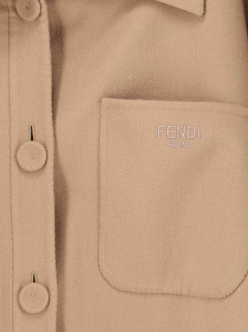 Fendi Shirt Jacket – Beige