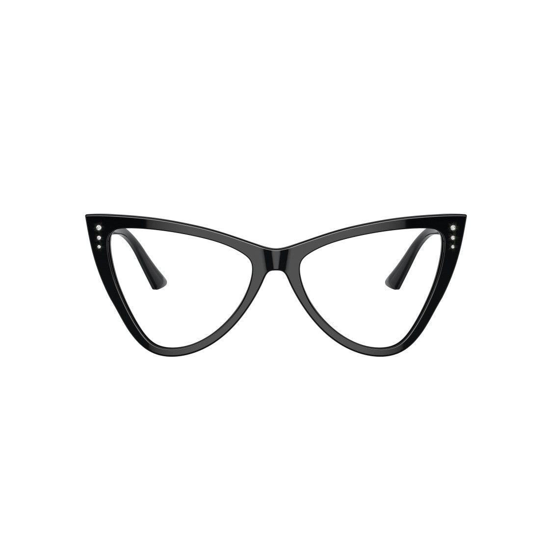 Jimmy Choo 0Jc3004b Glossy Black Cat-Eye Eyeglasses