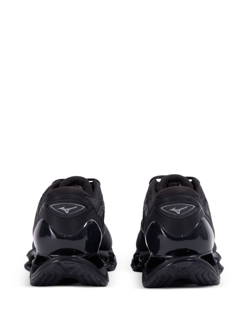 Mizuno Wave Prophecy Ls Gore-Tex Sneakers In Breathable Black Vegan Leather
