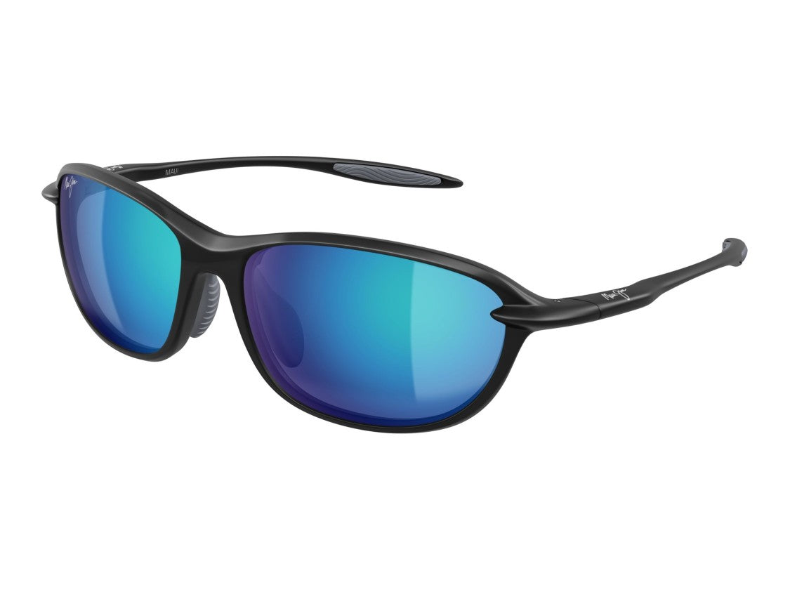 Maui Jim Black Mj0340sa Matte Gradient Round Sunglasses