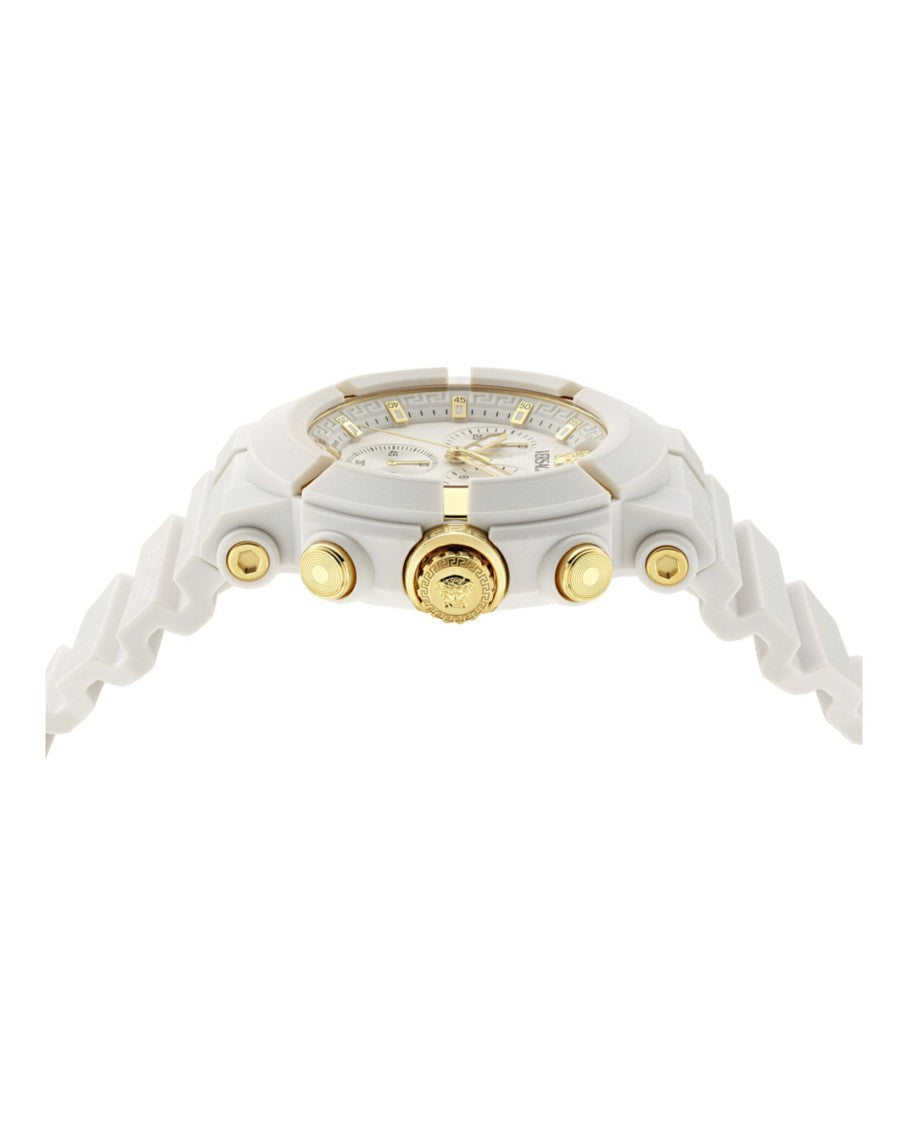 Versace Real Active Chrono Silicone Watch