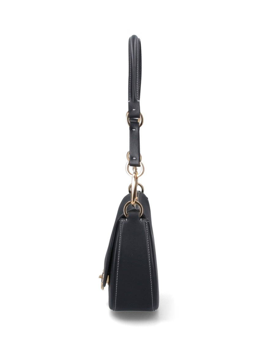 Valentino Garavani Small 'Ohval' Shoulder Bag – Black
