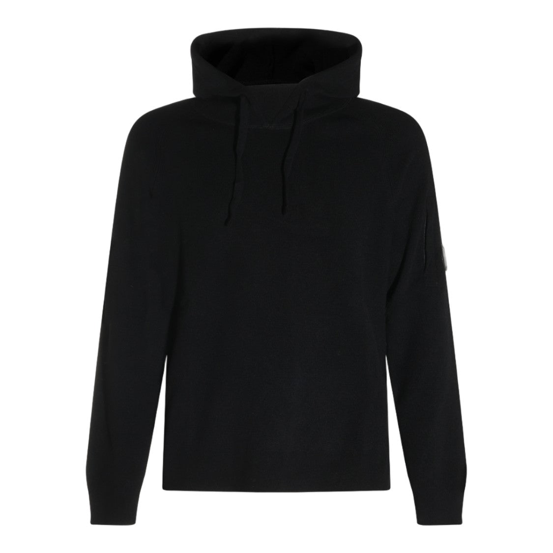 C.P. Company Relaxed Fit Sweater With High Collar And Drawstring Closure