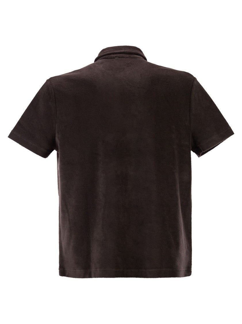 A.P.C. Julian - Organic Cotton Terry Polo Shirt