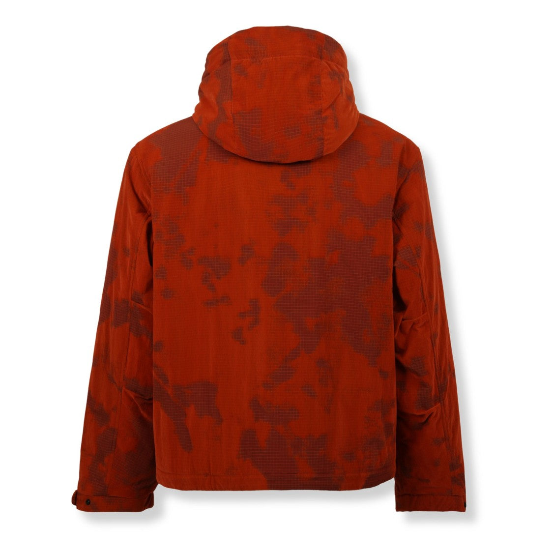 Woolrich Padded Camouflage Jacket With Fixed Hood