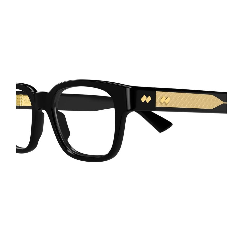 Bottega Veneta Bv1403o Intrecciato Line Square-Shaped Sunglasses