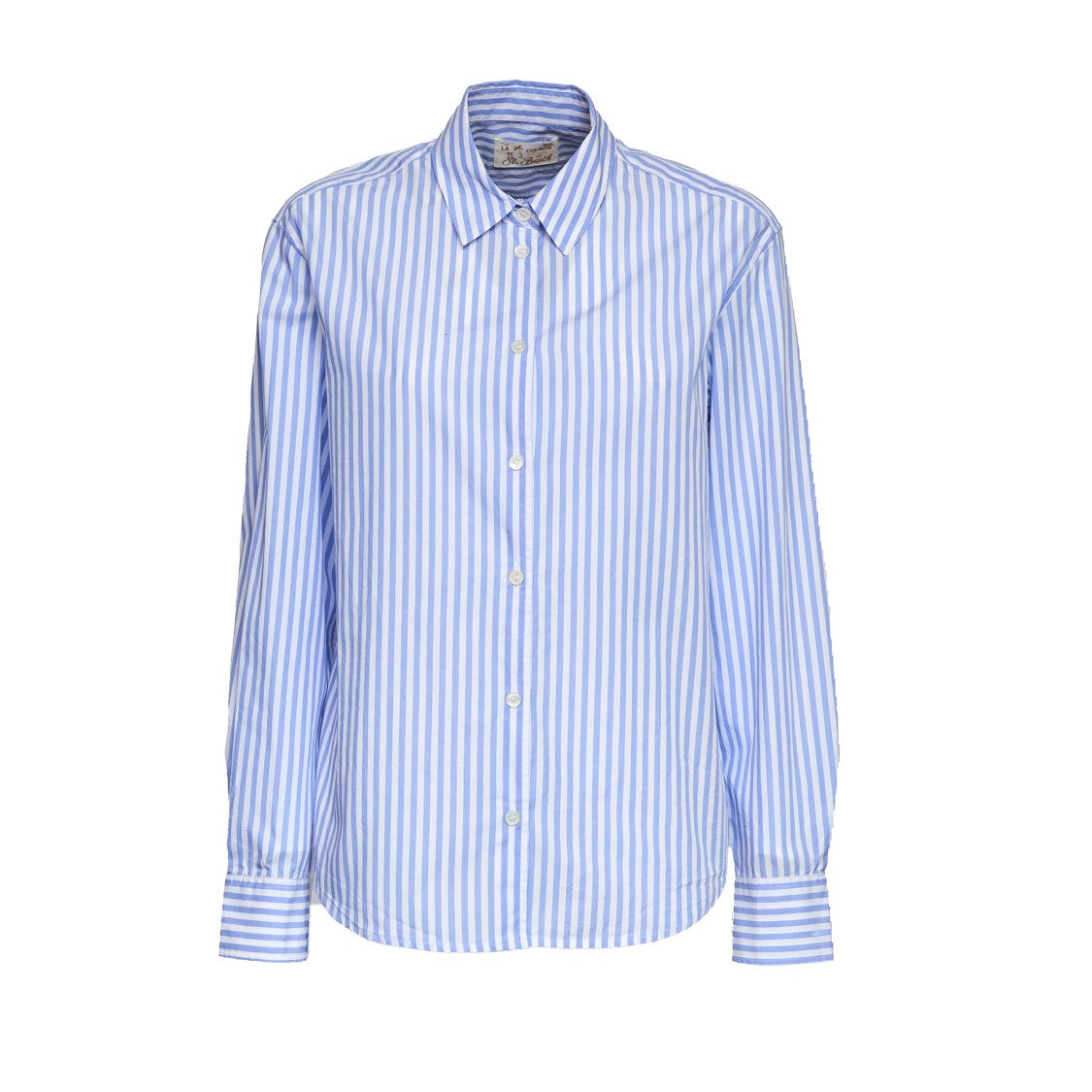 Mc2 Saint Barth Meredith Striped Back Logo Shirt