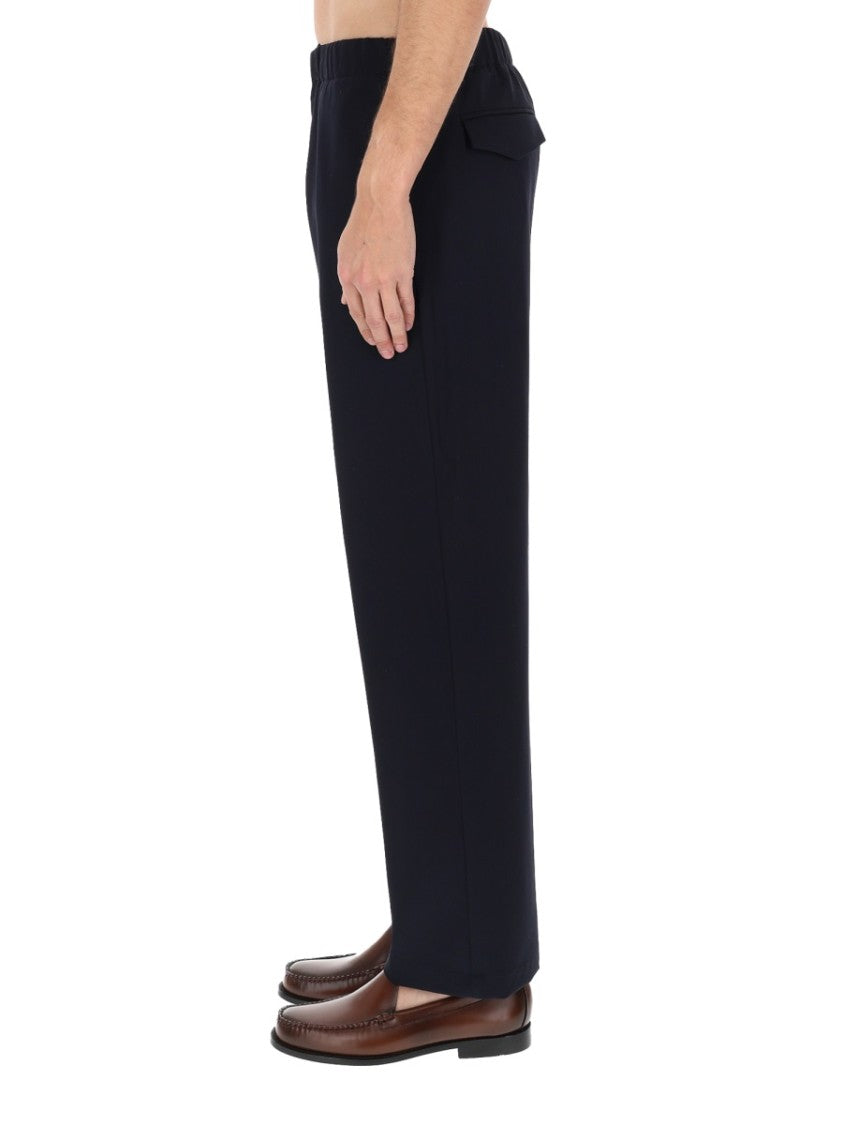 Lardini Straight-Leg Pure Virgin Wool Pants
