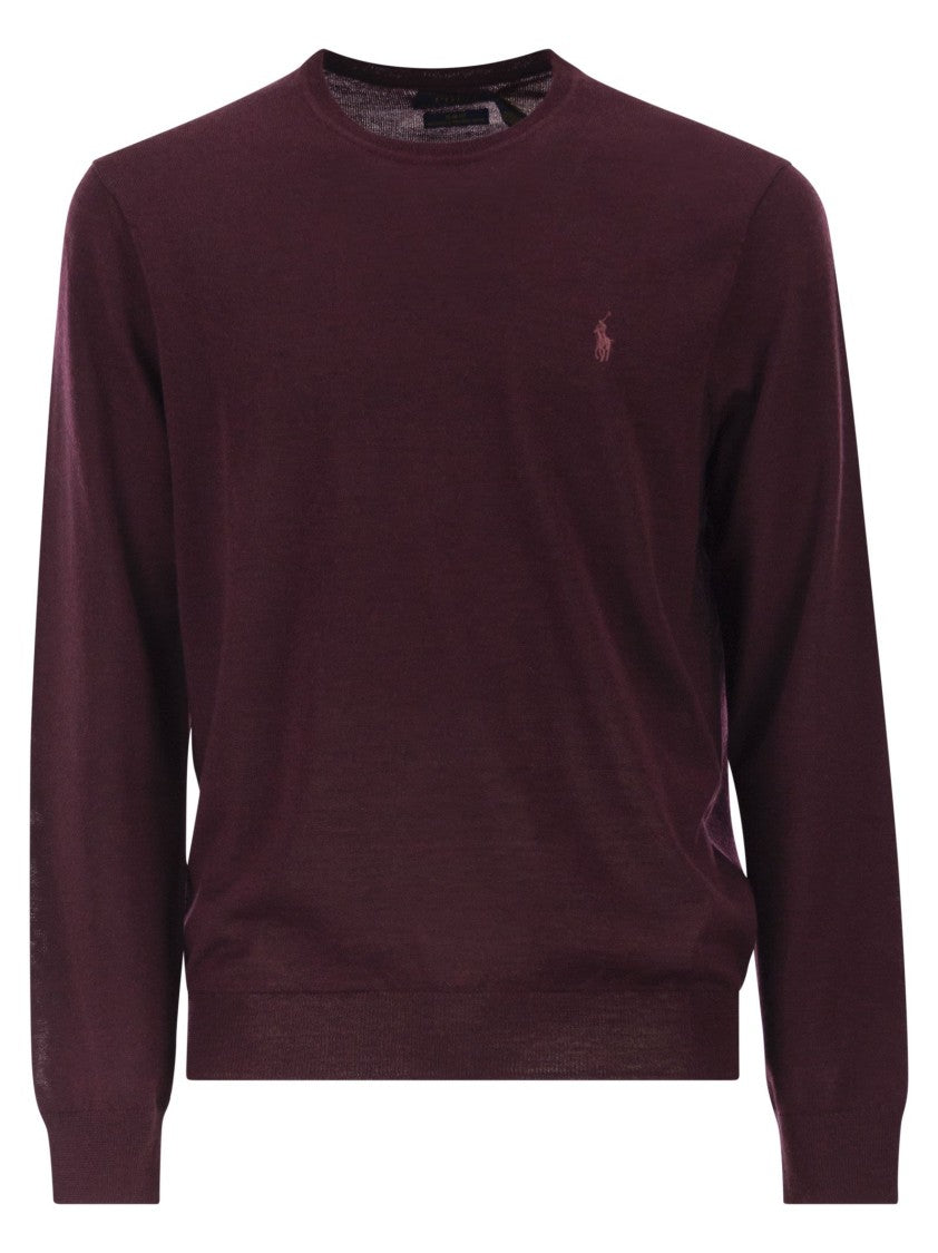 Polo Ralph Lauren Slim-Fit Washable Wool Crew Neck Jumper
