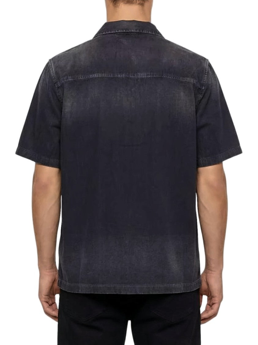 Diesel Relaxed Fit Vintage-Style Short-Sleeve Shirt