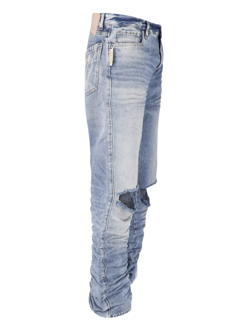 Pdf Blue Rich Kid Vintage Wide-Leg Jeans