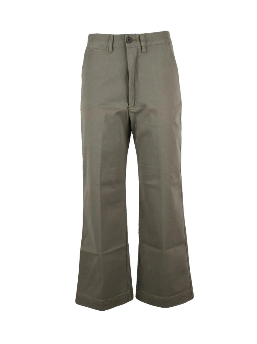 Polo Ralph Lauren Straight-Leg Trousers With Classic Waistband And Modern Stretch