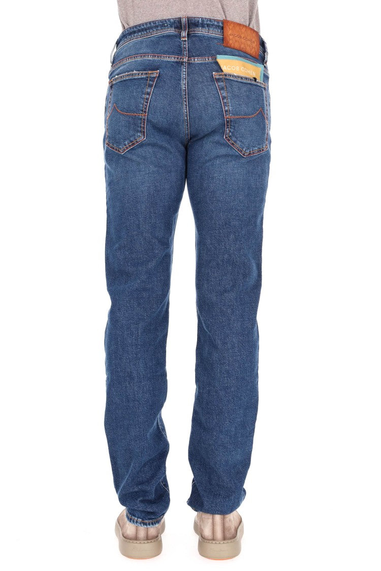 Jacob Cohen Cavallino Bard Fit Diamond Quilted Comfort Jeans