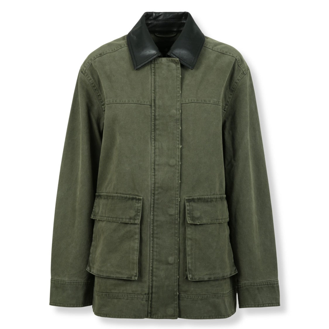Anine Bing Sean Cotton Canvas Jacket