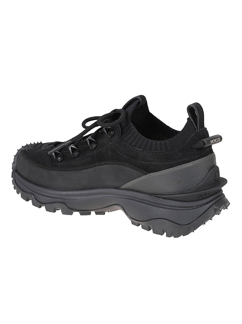 Moncler Trailgrip Lite3 Sneakers With Nubuck And Suede Finish