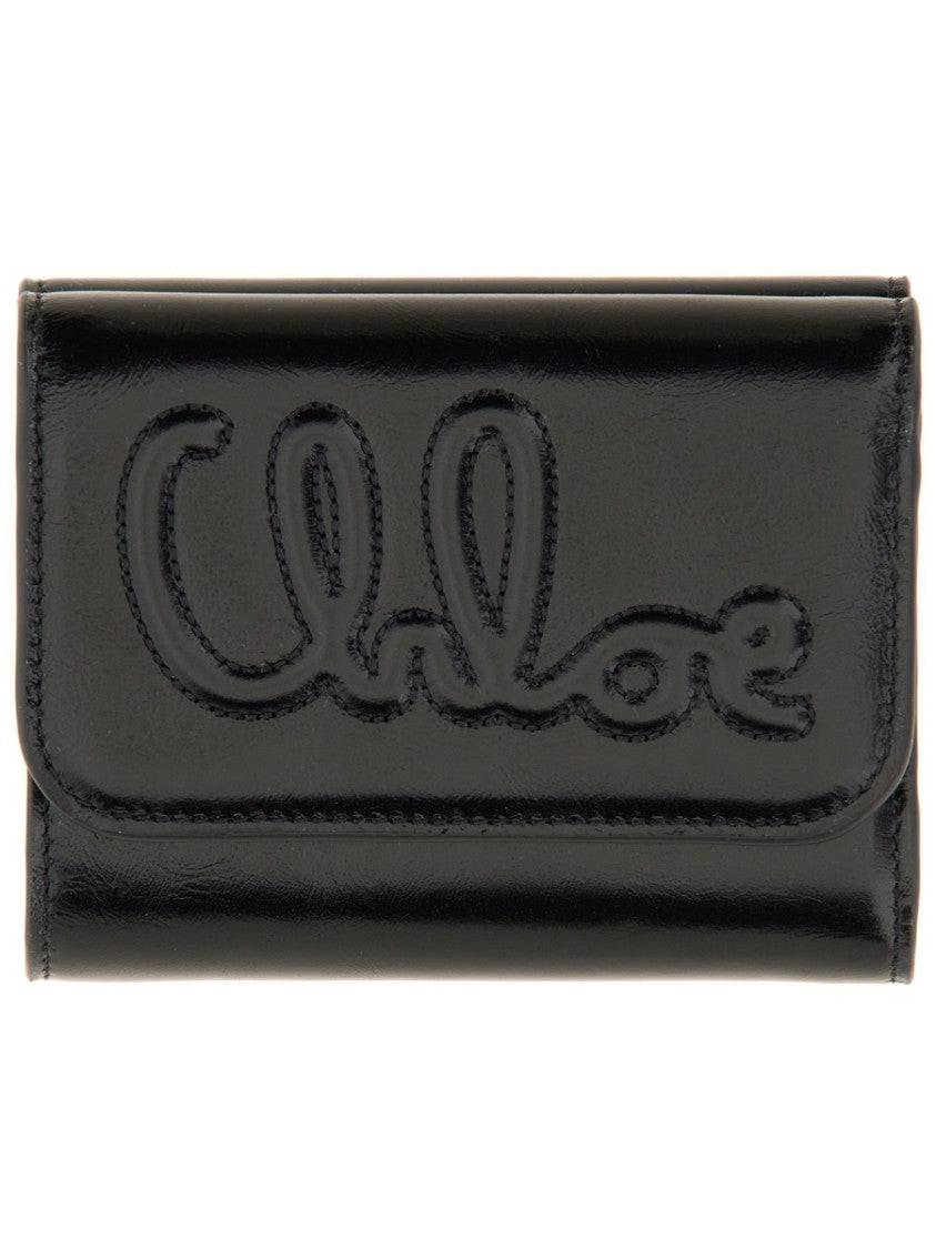Chloé C  Small Trifold Wallet