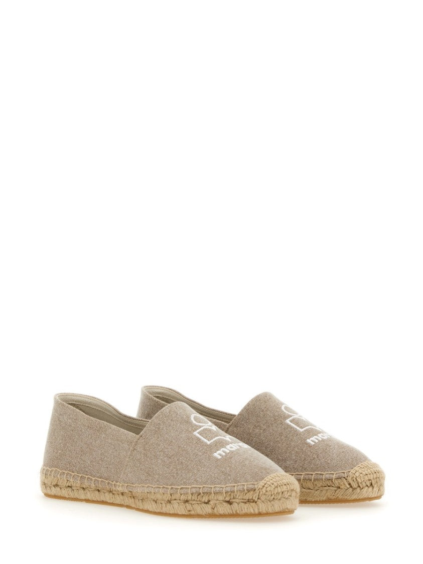 Isabel Marant Classic Slip-On Espadrilles With Logo Detail