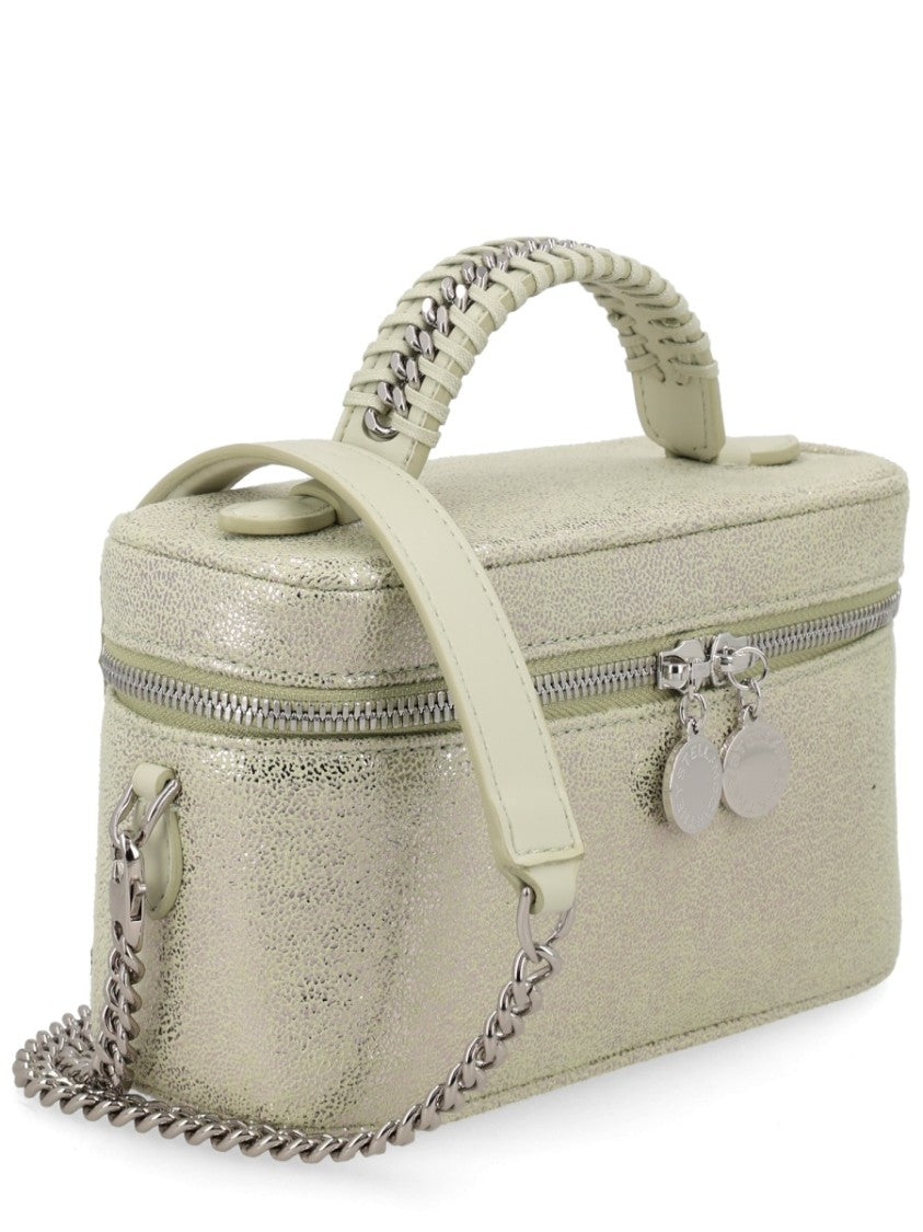 Stella Mccartney Vanity Falabella Metallic Top Bag