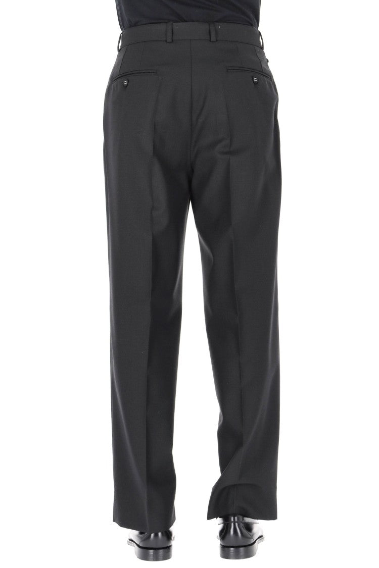 Officine Generale Nash Model Virgin Wool Trousers